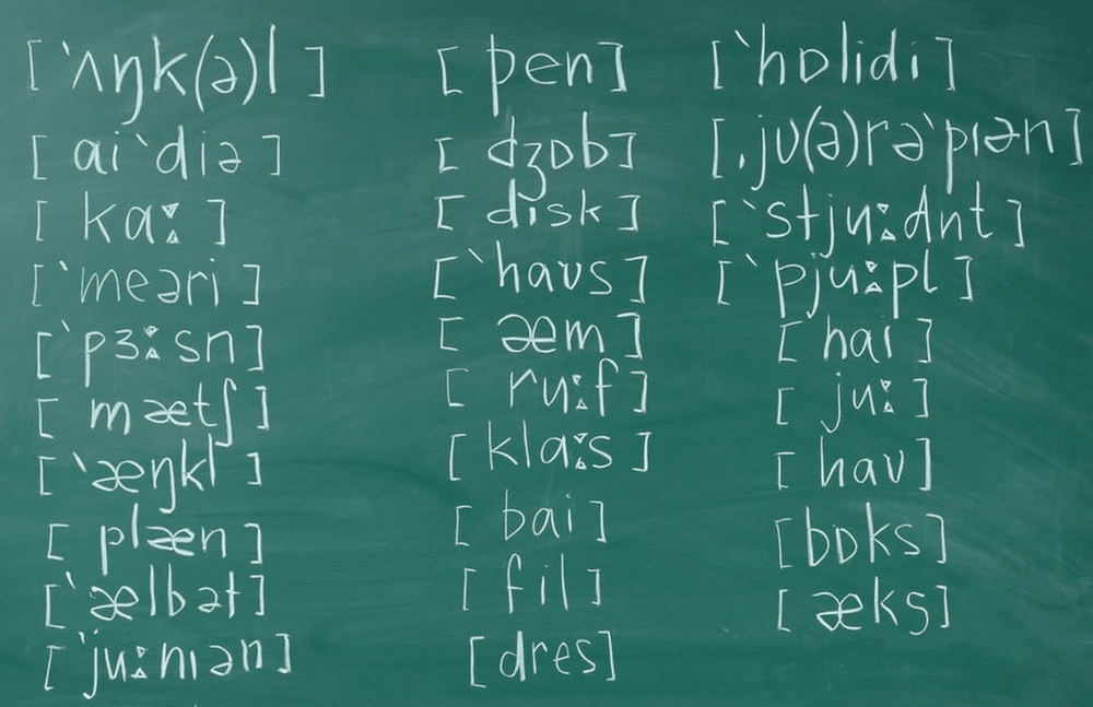 Cách phát âm theo phiên âm của một số từ tiếng Anh thông dụng hiện nay