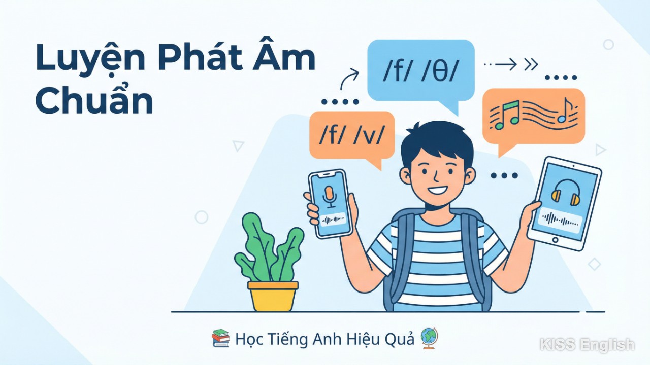 Luyện phát âm tiếng Anh chuẩn cho học sinh lớp 6 với ứng dụng và khóa học chuyên sâu