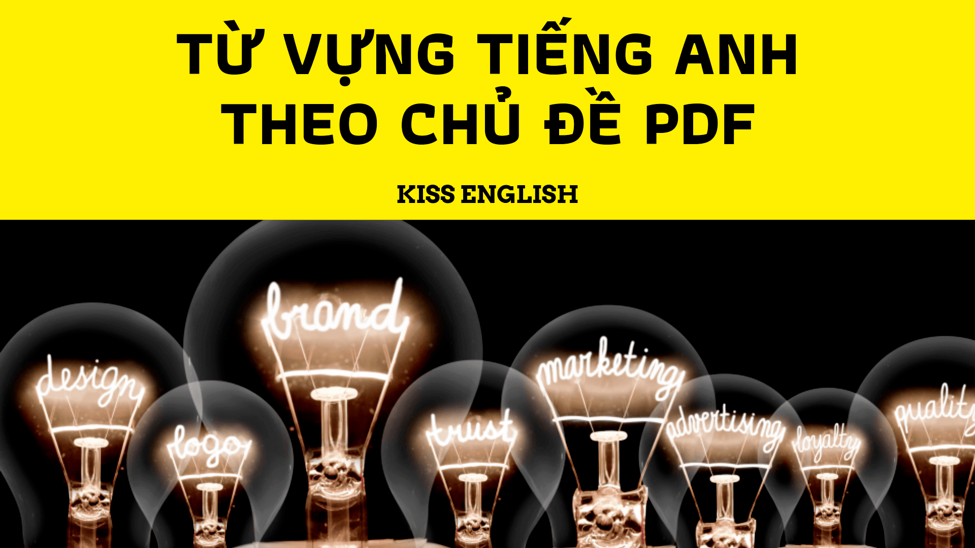 Từ Vựng Tiếng Anh Theo Chủ Đề PDF