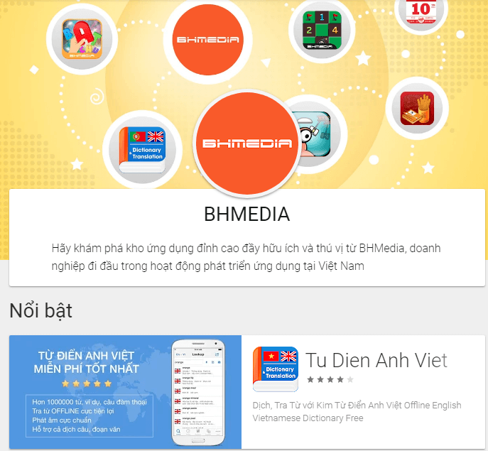 Từ điển của BH Media - phần mềm dịch tiếng Anh offline BH Media cho điện thoại.png