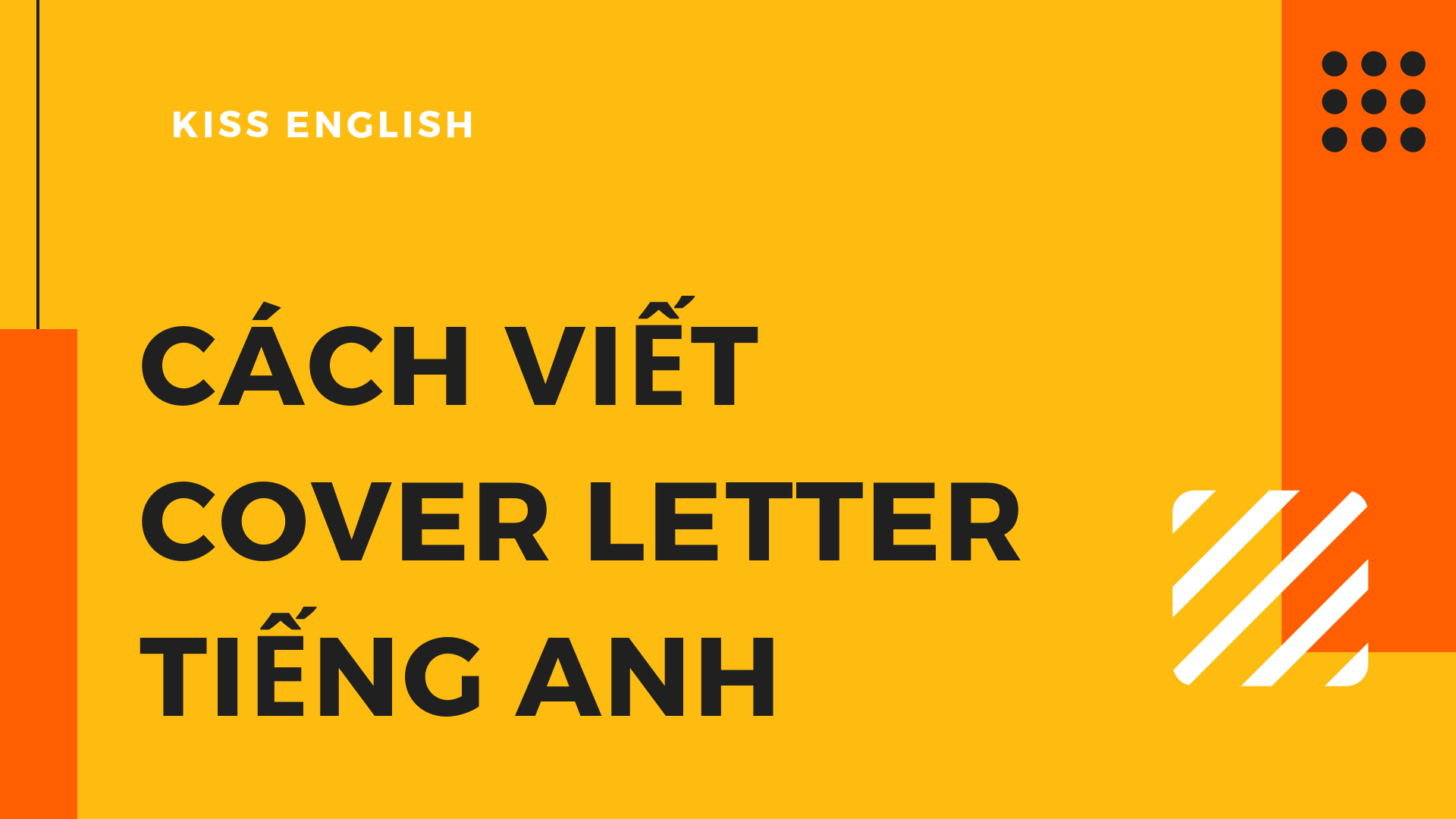 Cách viết cover letter tiếng Anh