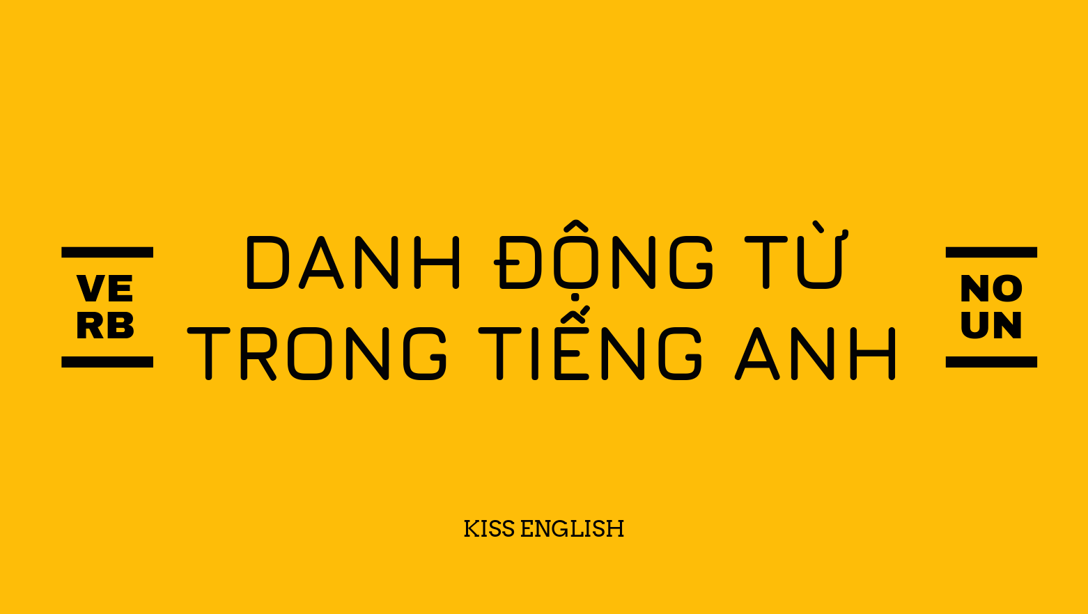 Danh động từ trong tiếng Anh