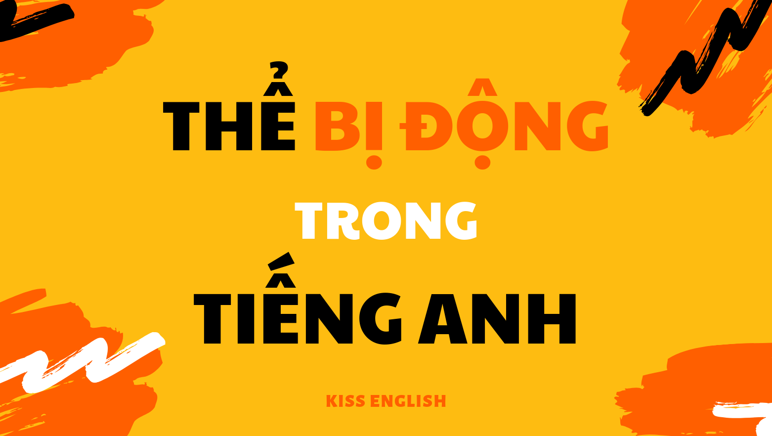 Thể bị động trong tiếng anh