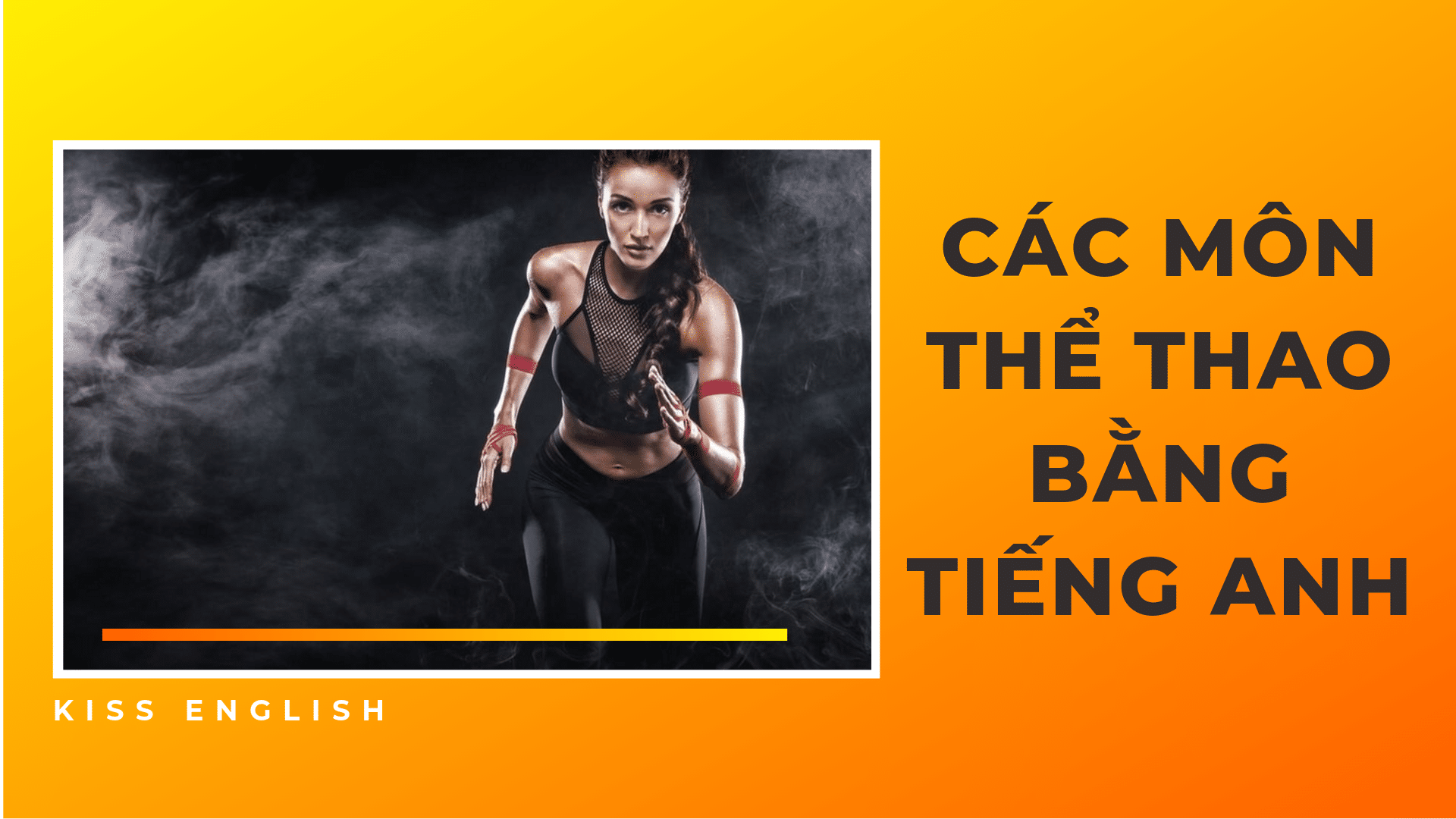 Các môn thể thao bằng tiếng anh