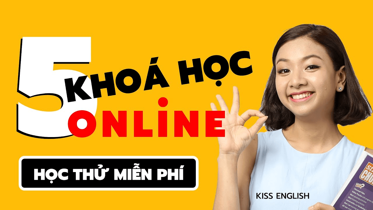 Bạn có thể tham gia học thử miễn phí với các khóa học online tại đơn vị