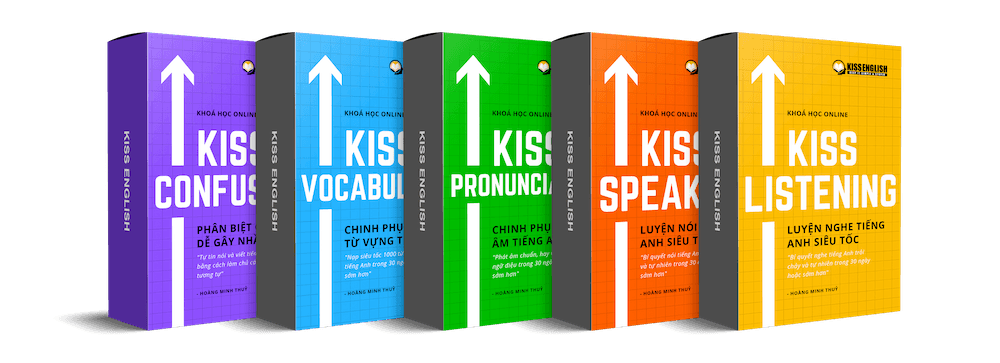 Combo 7 khóa học KISS English