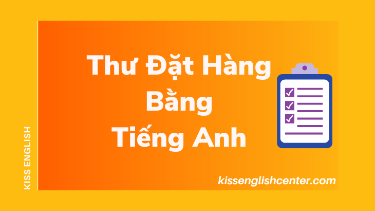 thư đặt hàng bằng tiếng anh