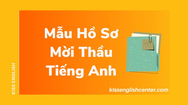 Mẫu Hồ Sơ Mời Thầu Tiếng Anh