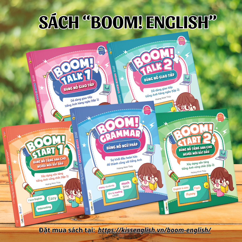 có nên mua sách BOOM ENGLISH