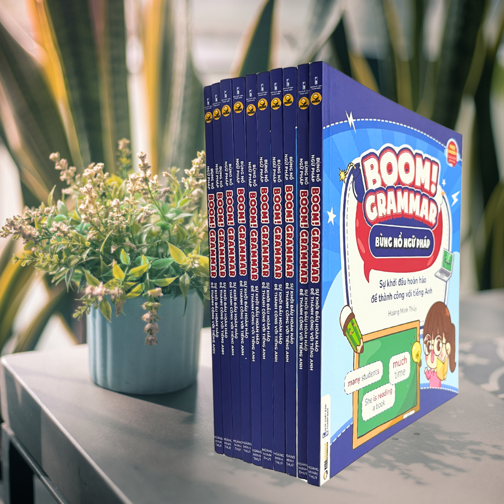 download sách BOOM GRAMMAR tiếng Anh