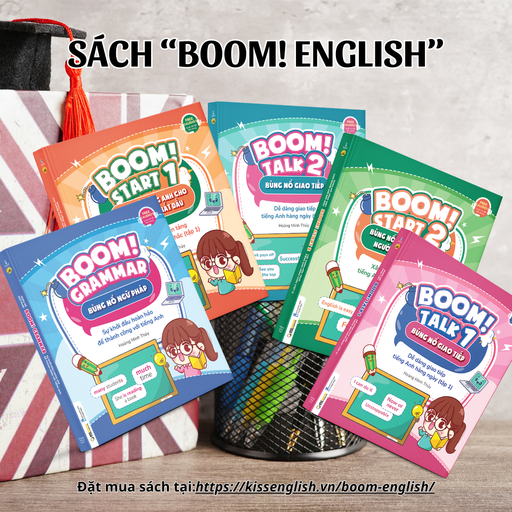 Đánh Giá Sách BOOM ENGLISH Bùng Nổ Tiếng Anh 2023