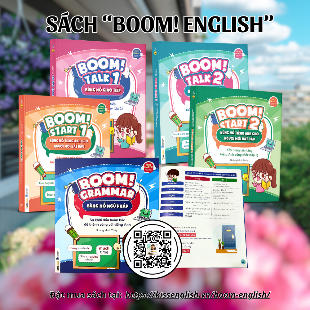 Tổng Quan Bộ Sách BOOM! ENGLISH