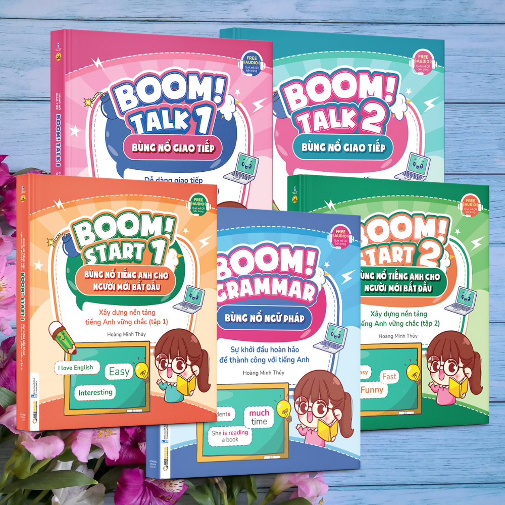 Điểm Nổi Bật Sách BOOM! ENGLISH Phiên Bản 2023