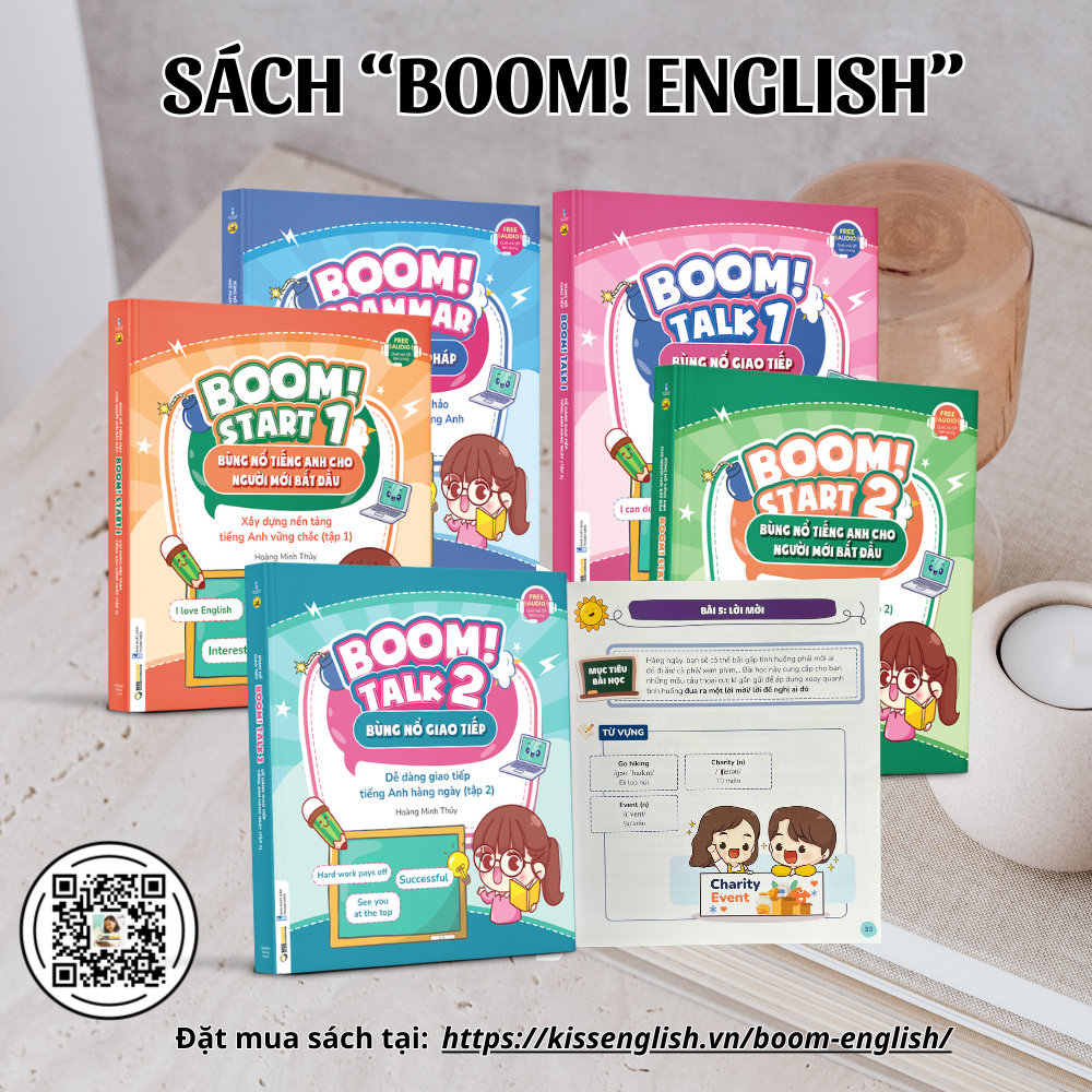 Có Nên Học Sách BOOM! ENGLISH