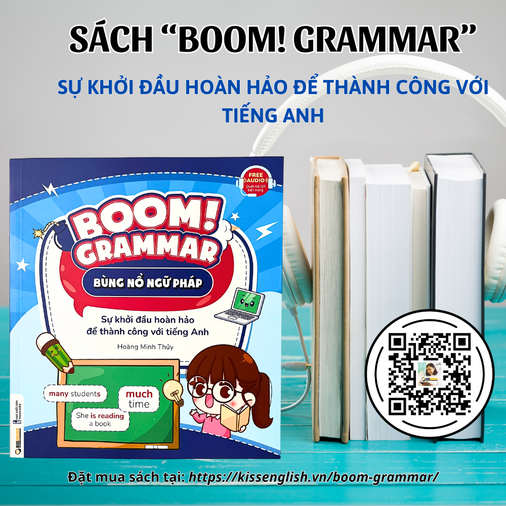 giá sách BOOM GRAMMAR