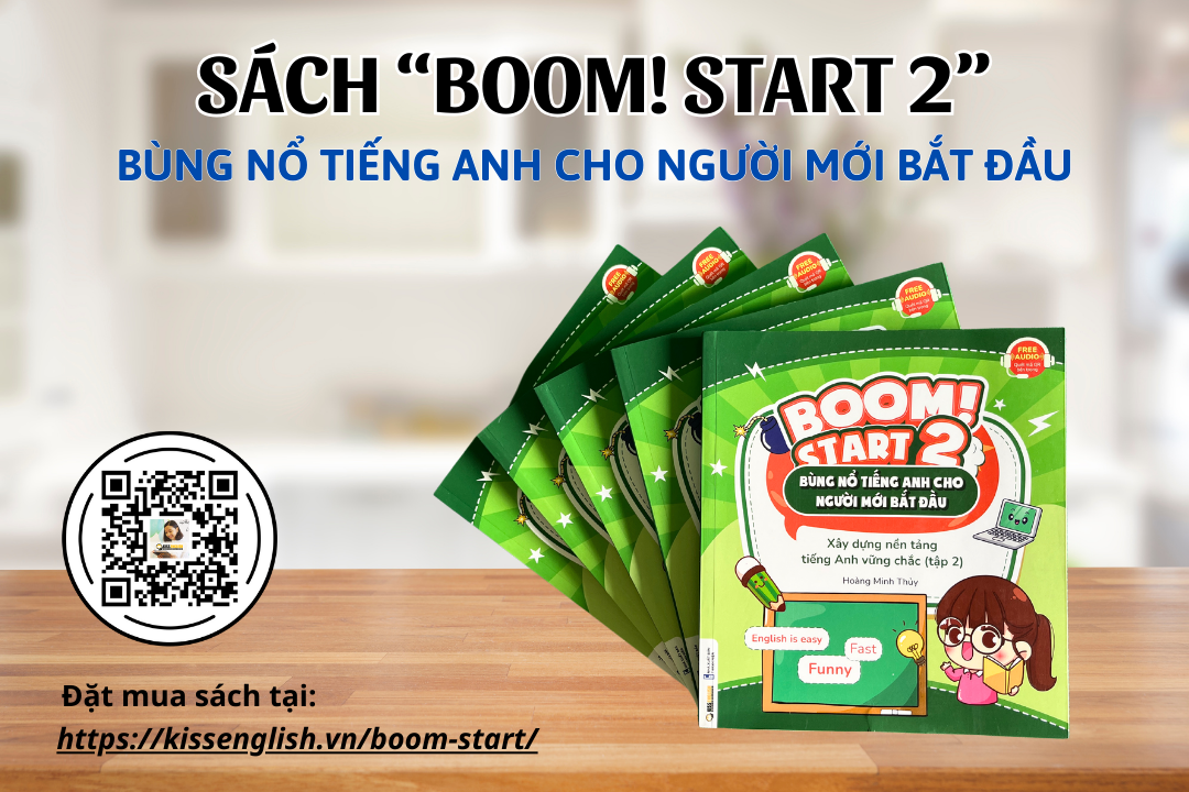 Link Sách BOOM! START Bùng Nổ Tiếng Anh Cho Người Mới Bắt Đầu