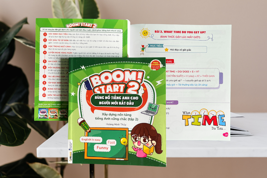 Đánh Giá Sách BOOM! START Tiếng Anh Cho Người Mới Bắt Đầu Tiếng Anh