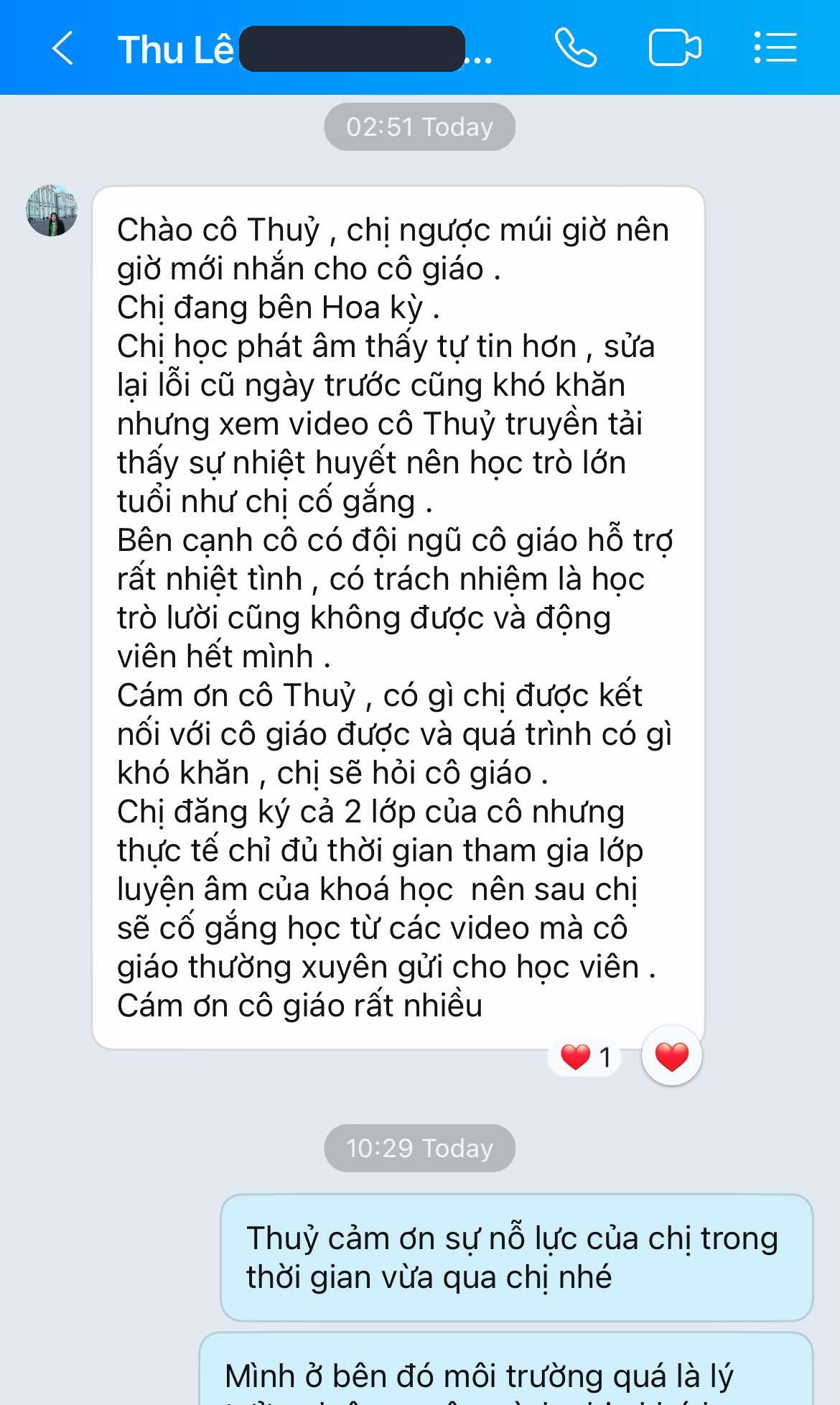 Học viên đang ở Hoa Kỳ chia sẻ học phát âm tự tin hơn cùng KISS English